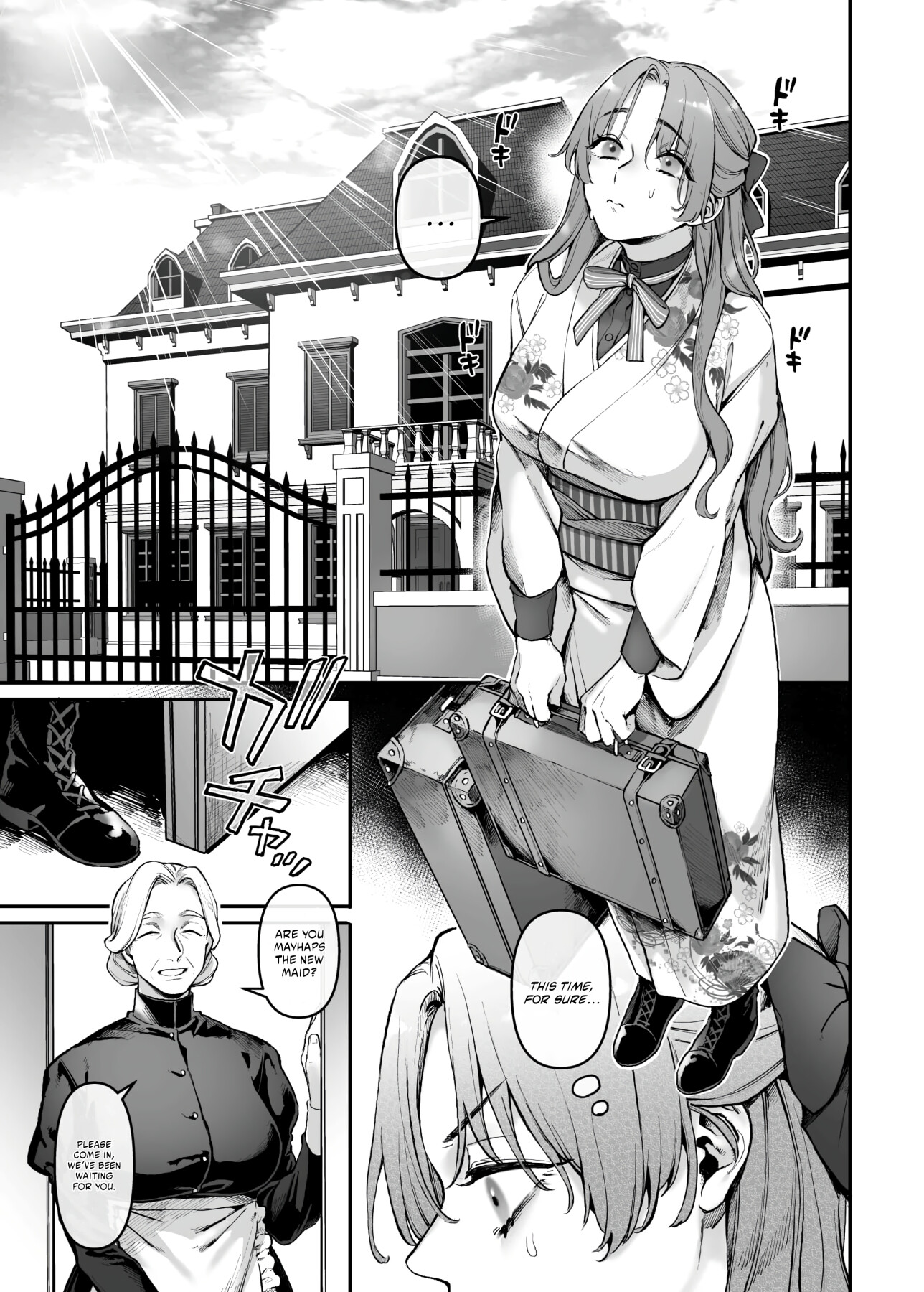 Hentai Manga Comic-Infiltrate! Debt Repayment RTA of a Spy on the Brink ~The Crossdressing Maid and the Oni Boss~-Read-5